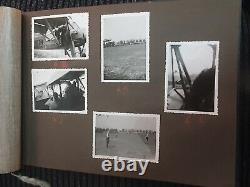 Original german ww2 photograph Album AIR FORCE with Titled Photos