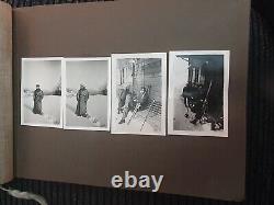 Original german ww2 photograph Album AIR FORCE with Titled Photos