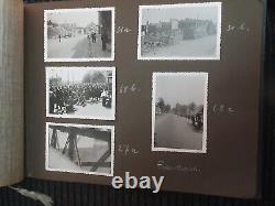 Original german ww2 photograph Album AIR FORCE with Titled Photos