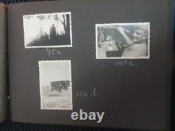 Original german ww2 photograph Album AIR FORCE with Titled Photos