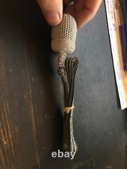Original mint German ww2 knot still with factory cord