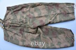 Original mint WW2 German Sumpftarn parka trousers LBA marked suspenders included