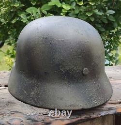Original nice german helmet M40 size 64 have a number WW2