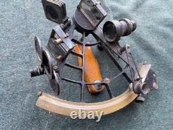 Original post WW1 German Reichsmarine WW2 Kriegsmarine W. Ludolph Sextant & Box