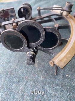 Original post WW1 German Reichsmarine WW2 Kriegsmarine W. Ludolph Sextant & Box