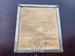 Original post WW1 German Reichsmarine WW2 Kriegsmarine W. Ludolph Sextant & Box