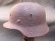 Original relic WW2 German helmet with traces of liner Ardennes find HOUFFALIZE