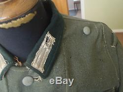 Original ww2 German Army M36 tunic with its original collar tabs