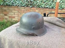 Original ww2 german elite M42 combat steel helmet