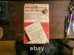 Original ww2 german paper engagement perfect condition