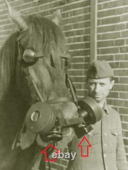 Pferd maske wz. 41 ORIGINAL German Wehrmacht World War II Collection /#K 4779