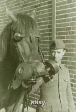 Pferd maske wz. 41 ORIGINAL German Wehrmacht World War II Collection /#K 4816