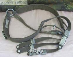Post WW2 WWII ORIGINAL GERMAN BUNDESWEHR SOLDIER TROPICAL CANVAS Y-STRAPS