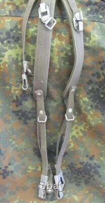 Post WW2 WWII ORIGINAL GERMAN BUNDESWEHR SOLDIER TROPICAL CANVAS Y-STRAPS