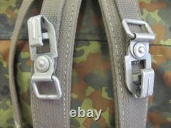 Post WW2 WWII ORIGINAL GERMAN BUNDESWEHR SOLDIER TROPICAL CANVAS Y-STRAPS