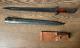 Post-ww2! M1924 Belgium Mauser Export Bayonet + Scabbard And Frog #11,007
