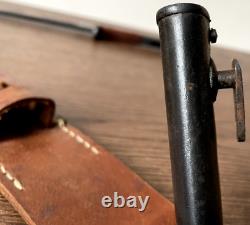 Post-ww2! M1924 Belgium Mauser Export Bayonet + Scabbard And Frog #11,007