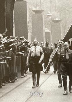 Pre-ww2 German Munich Nov. 9, 1938 Beer Hall Putsch Commemoration Newswire Photo