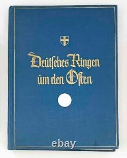 RARE Deutsches Ringen um den Osten by Udelbert Forstreuter Vtg WW2 German Book