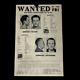 RARE! Large WWII 1944 FBI Double WANTED POSTER German Soldier Prisoners of War