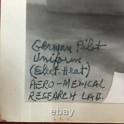 RARE ORIGINAL 1943 Wright Patterson AFB WW2 WWII Photograph Research Lab German