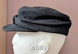 RARE ORIGINAL WW2 CAP FOR GERMAN PoW CAMP MILAG NORD INMATE