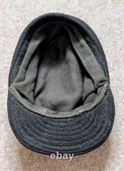 RARE ORIGINAL WW2 CAP FOR GERMAN PoW CAMP MILAG NORD INMATE
