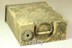 RARE ORIGINAL WWII German Sapper DEMOLITION CHARGE 3KG Empty zinc Box
