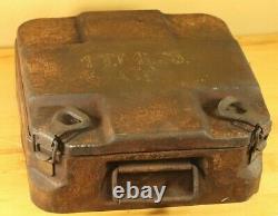 RARE ORIGINAL WWII German Tellermine T. Mi. 35 empty Carry Case Box