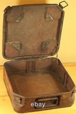 RARE ORIGINAL WWII German Tellermine T. Mi. 35 empty Carry Case Box