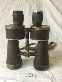 RARE Original WW2 German Kriegsmarine Binoculars Leitz 7x50 N North Sea