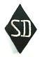 RARE, Original WWII German SD EM/NCO Shoulder Sleeve Diamond