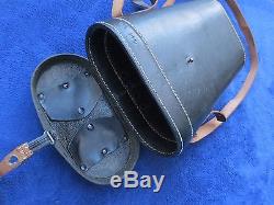 Rare Ww2 Original German Kriegsmarine Dienstglas Military Binoculars And Case