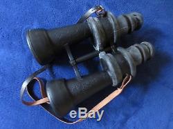 Rare Ww2 Original German Kriegsmarine Dienstglas Navy 7x50 Binoculars And Case