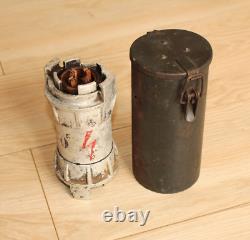 RARE! WW2 Original German LUFTWAFFE HI voltage electric cables connector + BOX