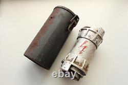 RARE! WW2 Original German LUFTWAFFE HI voltage electric cables connector + BOX