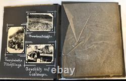 RARE WWII GERMAN SOLDIER'S PERSONAL PHOTO DIARY THE WAR IN FRANCE w COMMENTS