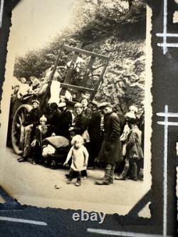 RARE WWII GERMAN SOLDIER'S PERSONAL PHOTO DIARY THE WAR IN FRANCE w COMMENTS