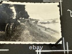 RARE WWII GERMAN SOLDIER'S PERSONAL PHOTO DIARY THE WAR IN FRANCE w COMMENTS