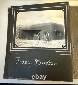 RARE WWII GERMAN SOLDIER'S PERSONAL PHOTO DIARY THE WAR IN FRANCE w COMMENTS