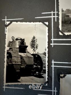 RARE WWII GERMAN SOLDIER'S PERSONAL PHOTO DIARY THE WAR IN FRANCE w COMMENTS