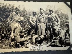 RARE WWII GERMAN SOLDIER'S PERSONAL PHOTO DIARY THE WAR IN FRANCE w COMMENTS