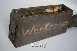 RARE WWII German MG34 MG42 Kl. Waffenmeister Werkzeug Tool Kit Original AVE 1944