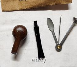 RARE WWII WW2 German ELITE officers smoking pipe Christmas gift from Heinrich