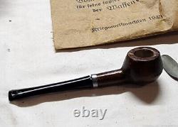 RARE WWII WW2 German ELITE officers smoking pipe Christmas gift from Heinrich