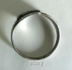 RING GERMAN WW2 WWII Oak Leaves & Acorns Cross Ring