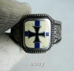 RING GERMAN WW2 WWII Oak Leaves & Acorns Ring