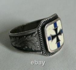 RING GERMAN WW2 WWII Oak Leaves & Acorns Ring
