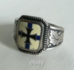 RING GERMAN WW2 WWII Oak Leaves & Acorns Ring
