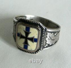 RING GERMAN WW2 WWII Oak Leaves & Acorns Ring